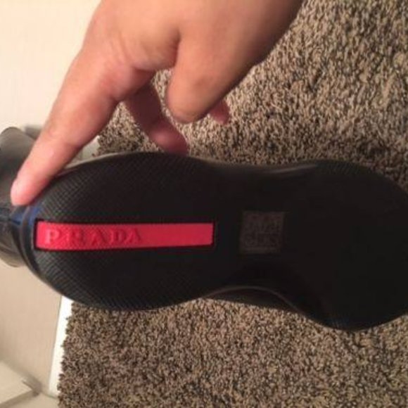 PRADA Napa Sport Logo Boot - Brand New - Picture 5 of 6